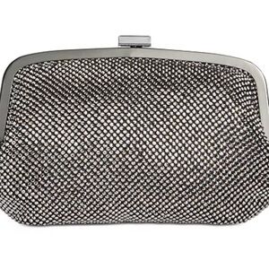 INC International Concepts Silver Clutch